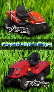 České zahradní traktory